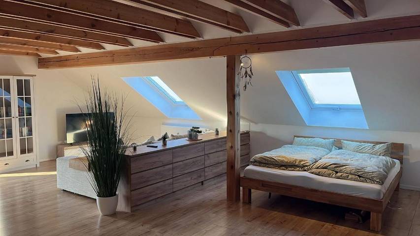 Ferienwohnung für 4 Personen, mit Terrasse und Garten sowie Ausblick in Altdorf bei Nürnberg
