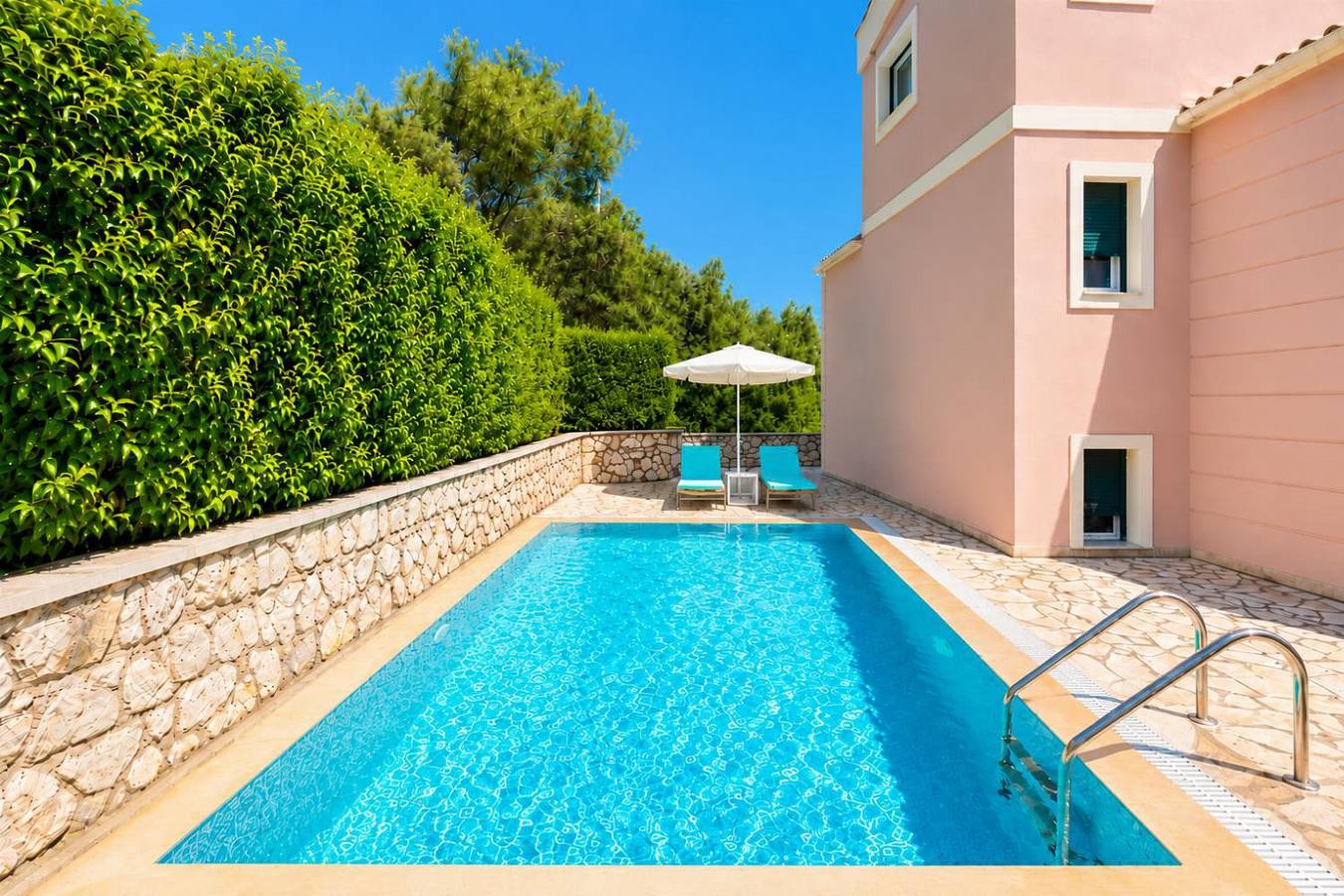Villa pour 6 personnes avec terrasse in Mparmpati, Corfou