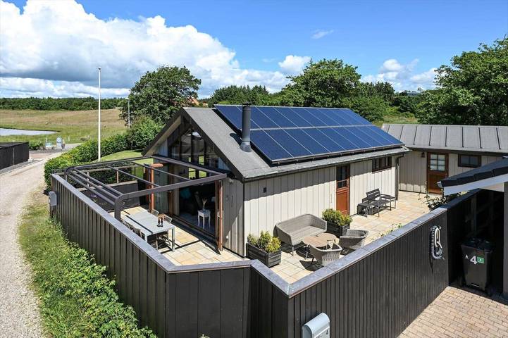 Ferienhaus für 4 Personen, mit Terrasse in Sjelborg