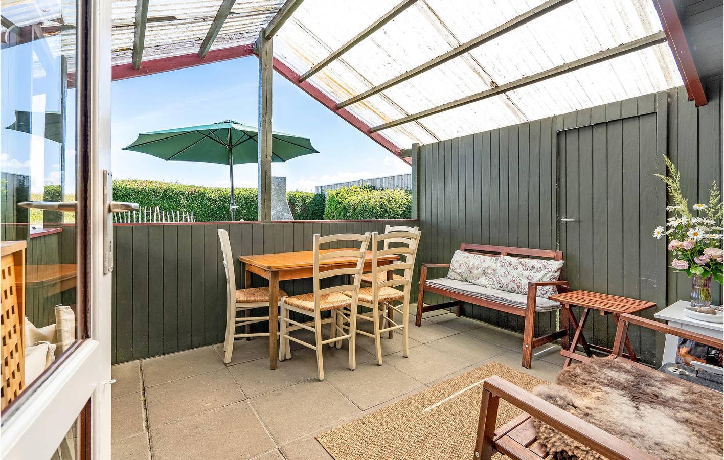 Vakantiehuis voor 3 personen met terras in Ulvshale, Vordingborg en omgeving