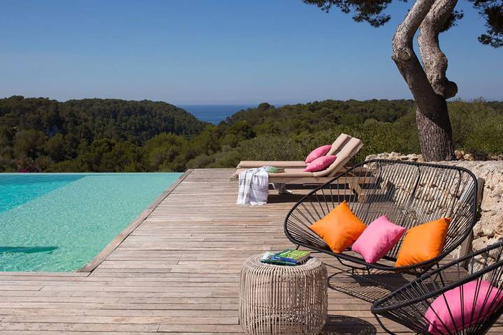 Location de vacances pour 18 personnes, avec jardin et balcon à Es Migjorn Gran - 2