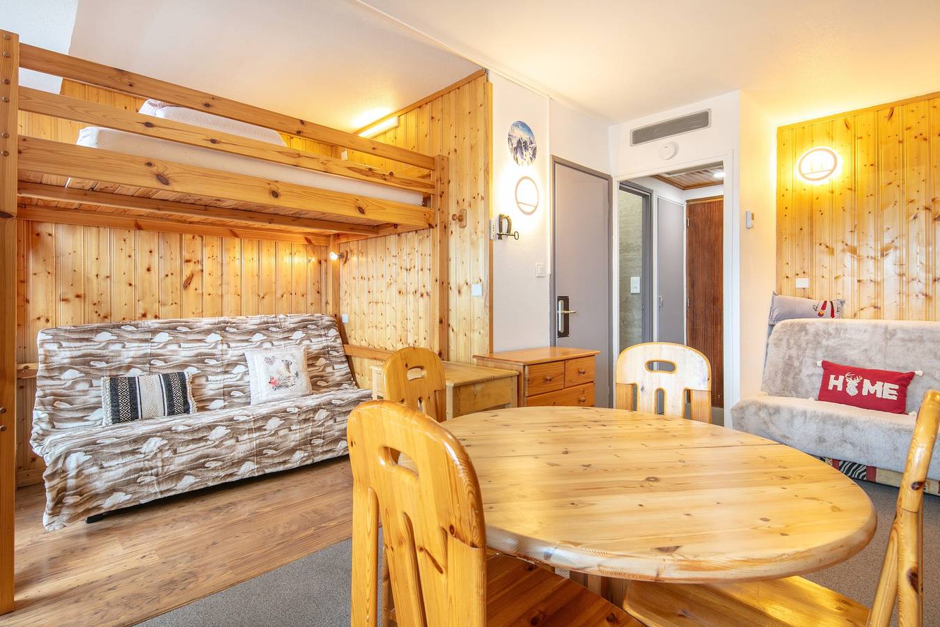 Ganze Wohnung, Aiguilles 501 - Station à 10min à pied in La Toussuire, Fontcouverte-la-Toussuire