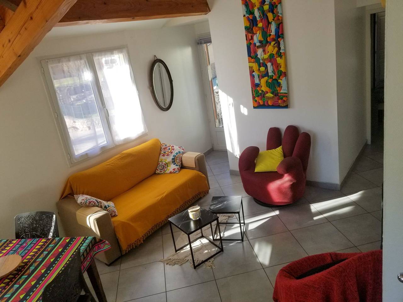 Maison de vacances 'Aux Portes De La Forêt' avec vue montagne, Wi-Fi et climatisation in Graissessac, Région de Béziers