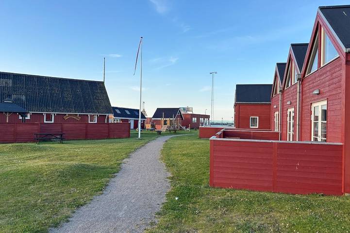 Feriehus for 6 personer, med hage i Strandby