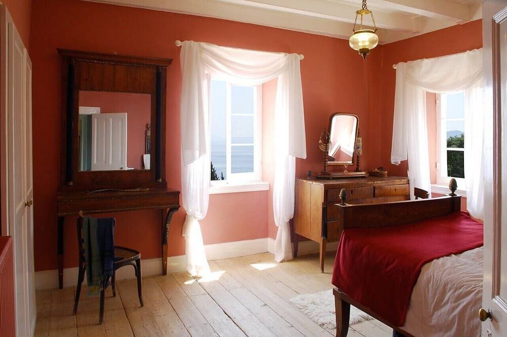 Historischen venezianischen Herrenhaus in Benitses, Corfu, Korfu