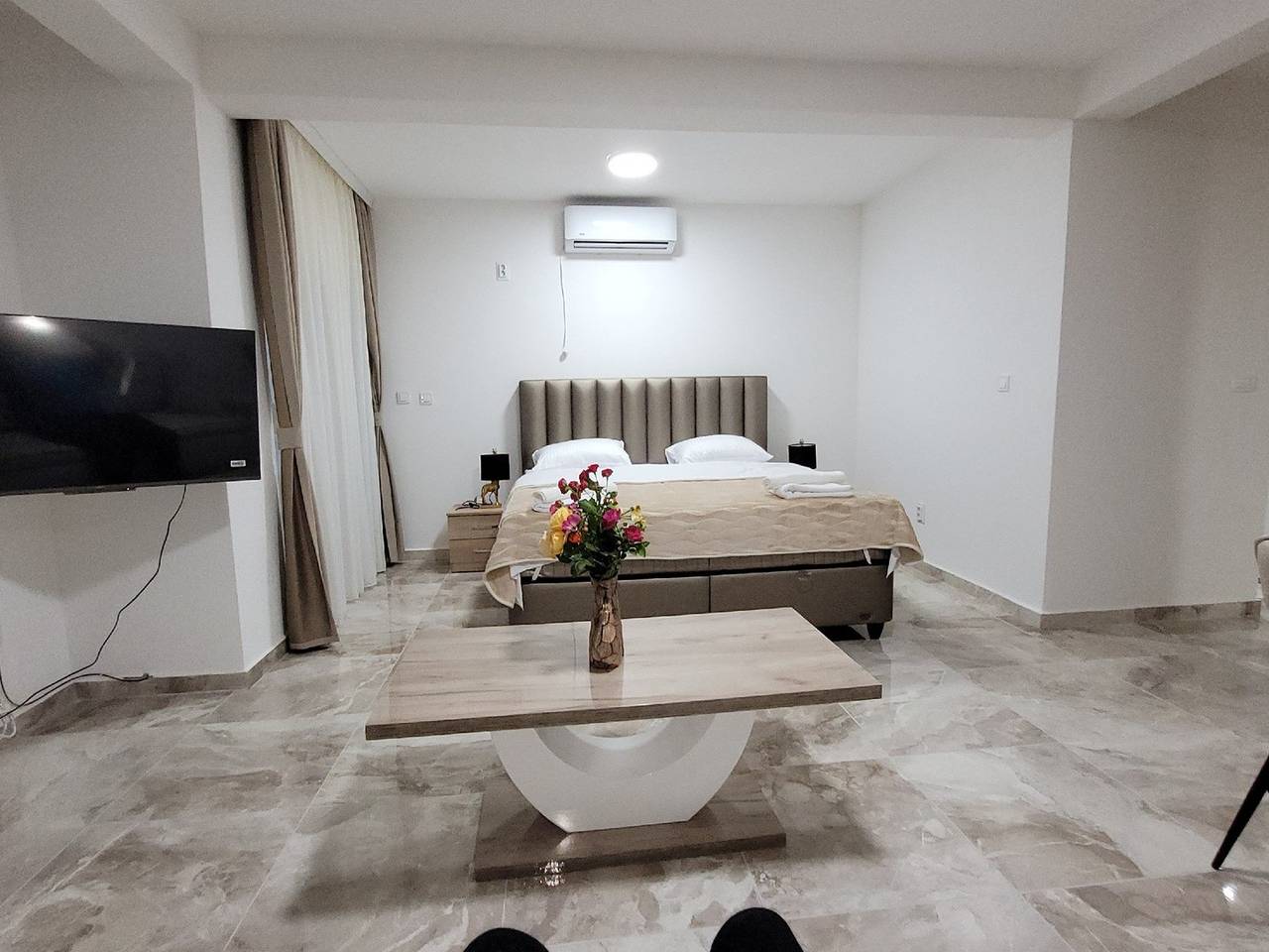 Ganze Wohnung, Studio Apartment with Sea View in Šušanj, Montenegro Coast