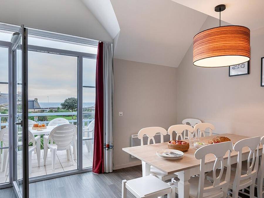 Pierre & Vacances Résidence Cap Marine - Piso 8 personas - - 2 habitaciones + 1 alcoba - Terraza o balcón - Vista al mar in Guilvinec, Region de Quimper