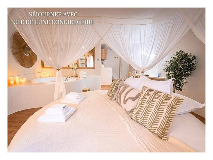 Appartement de vacances pour 2 personnes, avec jacuzzi
