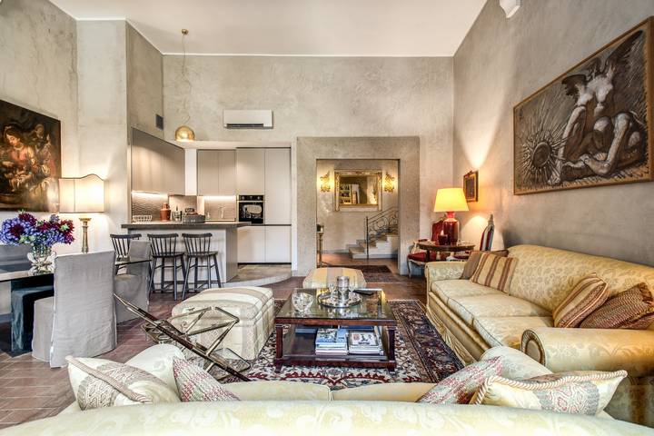 Holiday rental for 3 people, with balcony in Rome