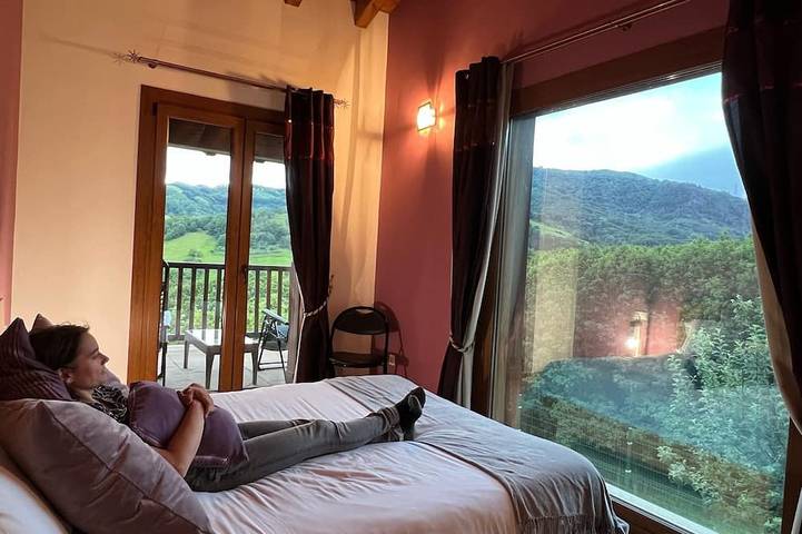 Charmante Wohnung mit Blick auf die Berge für 4 Personen in Sunbilla, Spanische Pyrenäen