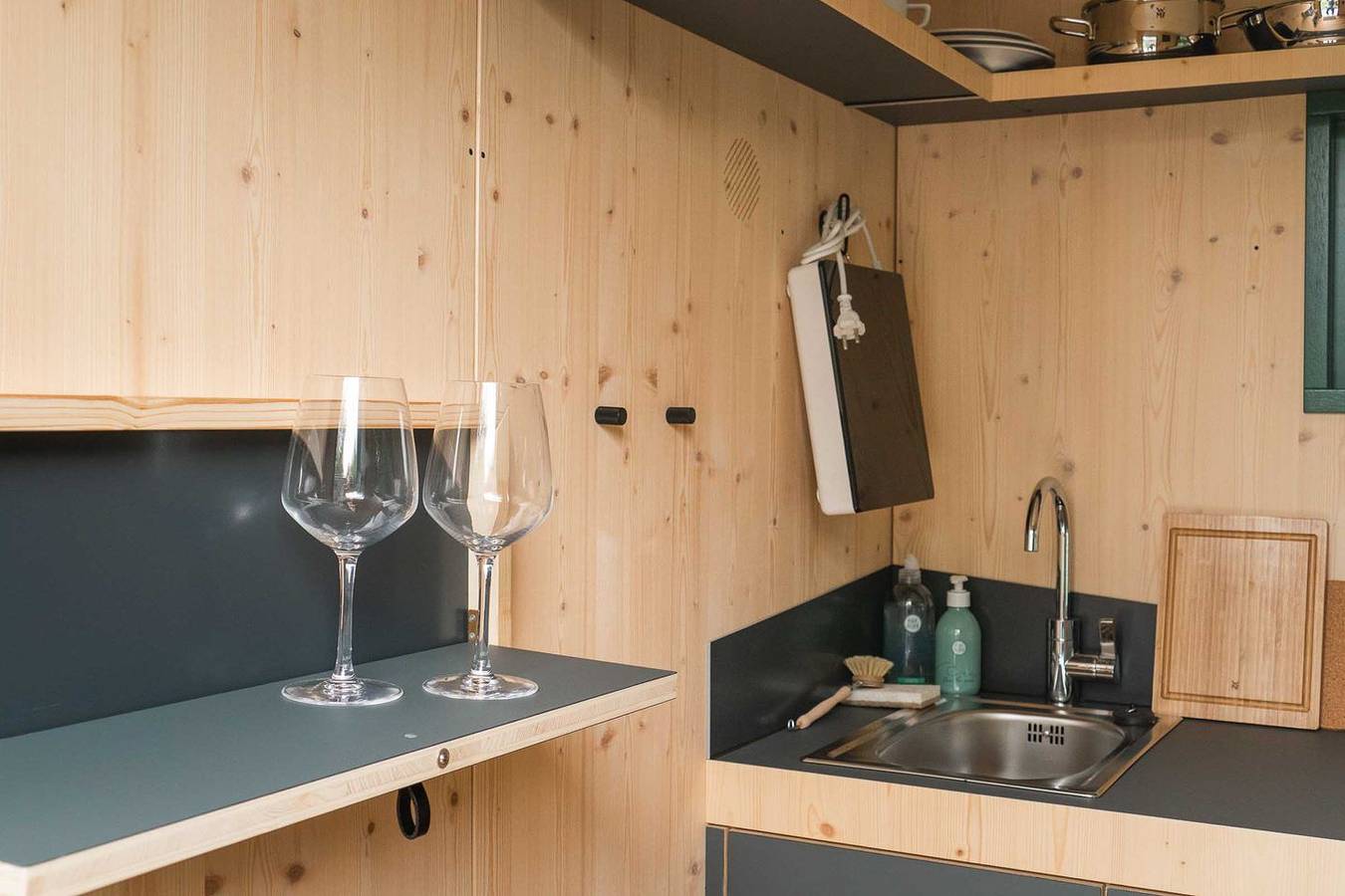 Nachhaltiges Sleep Space 1 von Green Tiny Houses in der Südpfalz in Rülzheim, Rheinebene