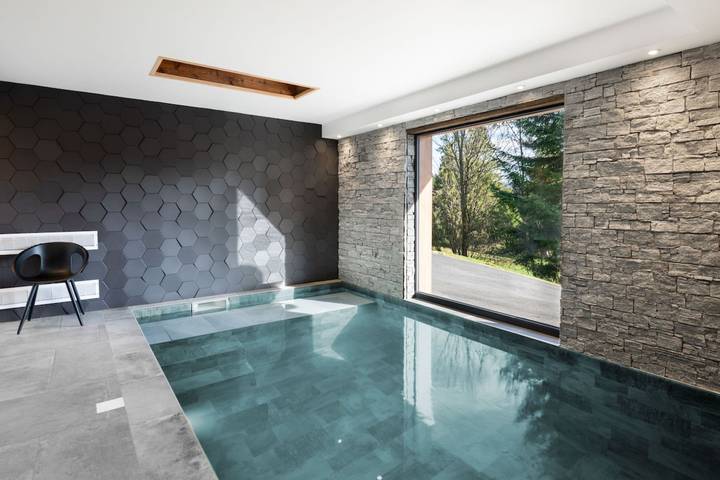 Chalet pour 12 personnes, avec sauna et piscine ainsi que jacuzzi et jardin à Gérardmer - 2