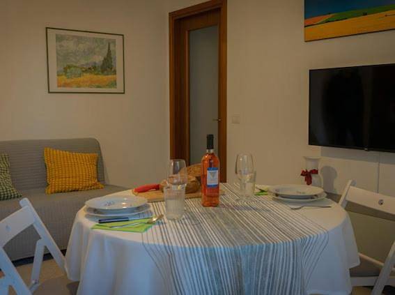 Appartamento per 5 persone, con panorama e giardino nonché balcone in Noale