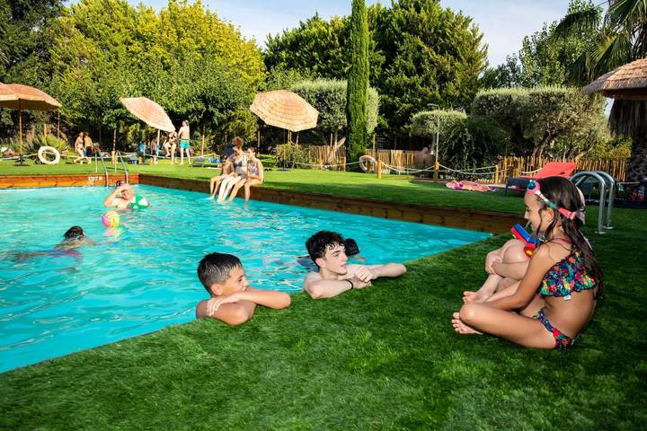 Camping pour 2 personnes, avec terrasse et piscine dans Aragon (Espagne) - 3