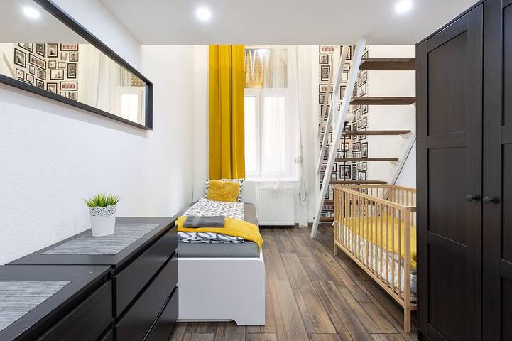 Ganze Wohnung, ⭐7 Zimmer-15 Bäder ☕Kostenloses Bier & Frühstück ❤️Klimaanlage in Budapest, Danube-Ipoly National Park