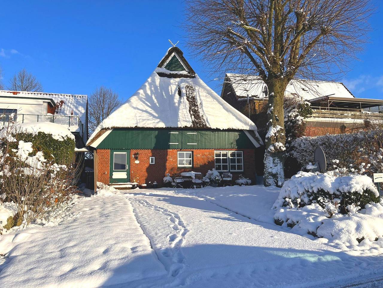 Ferienhaus Stöpe - Deichhaus in Sankt Margarethen, Kreis Steinburg