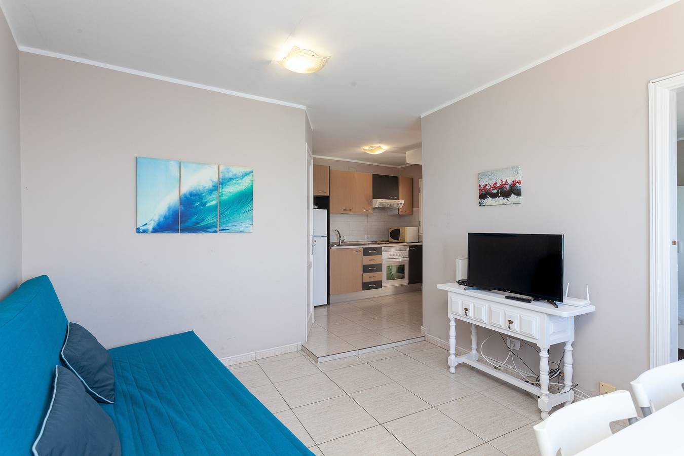 Appartamento intero, Appartamento centrale "Casa Eloisa 1" sulla spiaggia con vista sull'oceano e Wi-Fi in Puerto de Corralejo, La Oliva