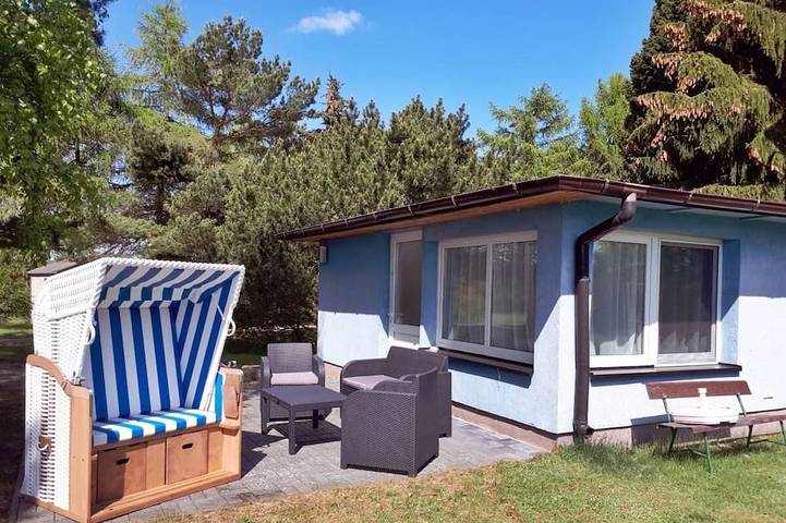 Ferienhaus für 4 Personen, mit Terrasse und Garten