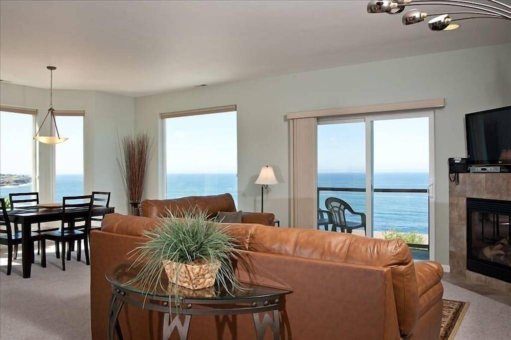 Ganze Wohnung, * Promo!* Atemberaubende Aussicht auf das Meer ~ Top Floor Condo w / Free Wifi, Hdtv und vieles mehr in Depoe Bay, Lincoln County (OR)