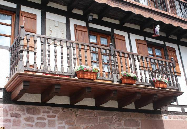 Apartamento de vacaciones para 5 personas, con vistas y balcón en Valle de Baztan - 4