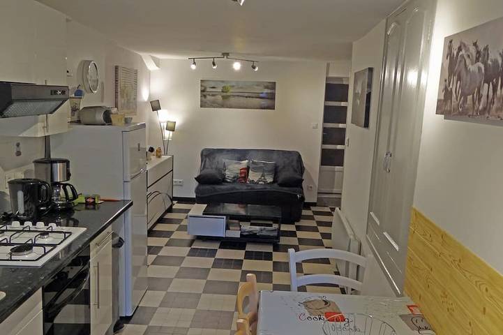 Gîte pour 4 personnes, avec balcon à Vals-les-Bains
