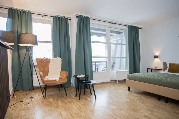 Studio für 2 Personen, mit Balkon/Terrasse - 1