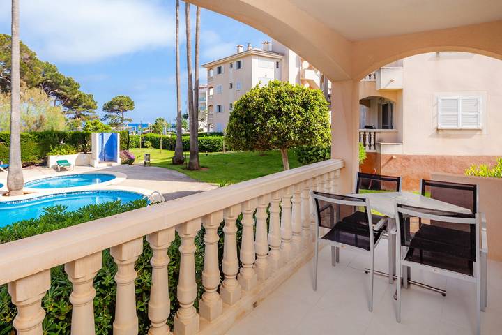 Ferienwohnung für 5 Personen, mit Garten und Balkon sowie Kinderpool - 1