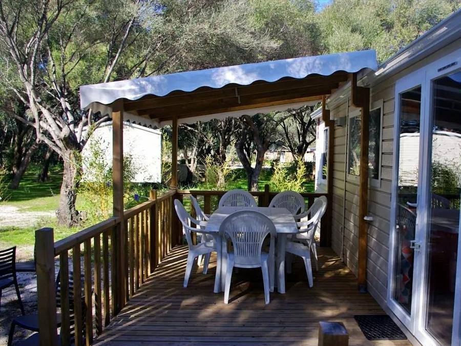 Camping Casa Di Luna - Casa mobile 6 persone - Cottage con 3 camere da letto in Galeria, Parco naturale regionale della Corsica