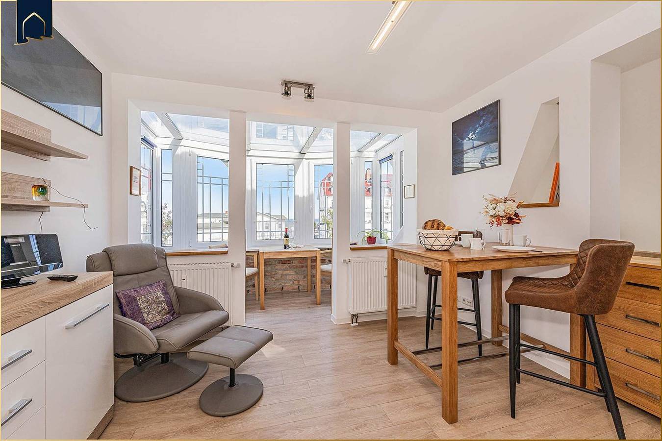 Apartamento entero, Gemütliche Ferienwohnung in Ahlbeck Meerblick & Wlan, nur 1 Parkplatz in Drei Kaiserbäder, Heringsdorf