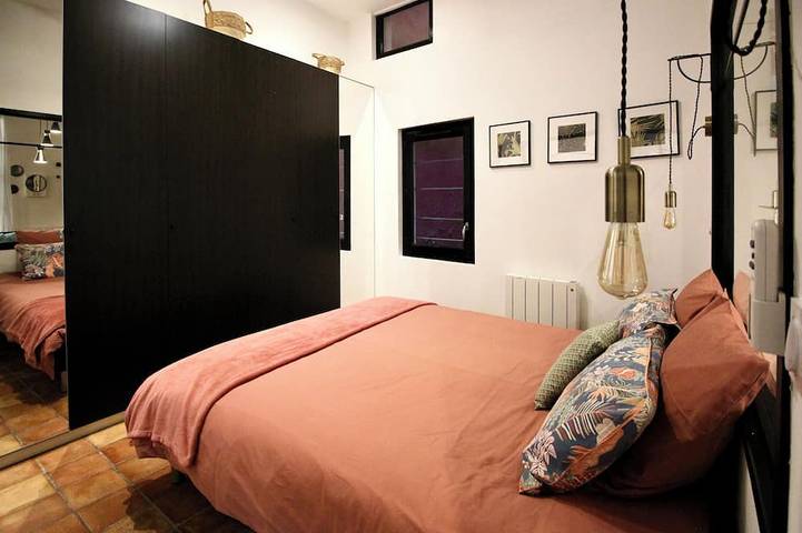Ganze Wohnung, Ein Kokon für zwei im Herzen des alten Pézenas in Pézenas, Mittelmeerküste (Frankreich)