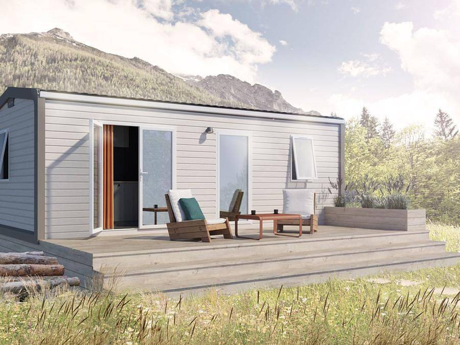 Trasimeno Glamping Resort - Mobilheim 4 personen - Cottage Next Xl Mercure in Passignano sul Trasimeno, Lago Trasimeno