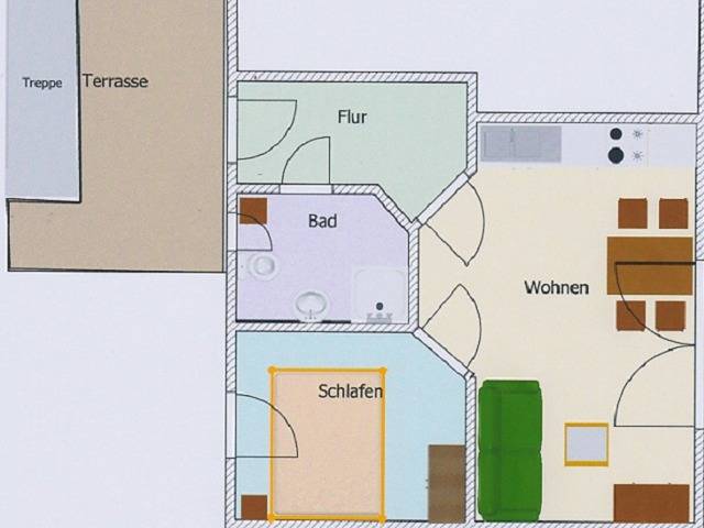 Ferienhof Wolfrum - Ferienwohnung in Bauernhaus mit Wohlfühlambiente in Berg (Oberfranken), Landkreis Hof