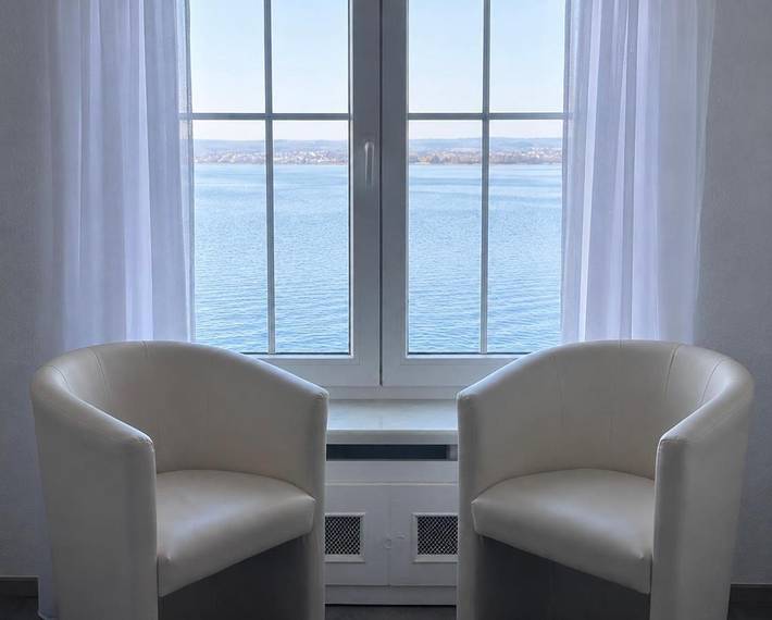 BnB für 2 Personen, mit Seeblick und Ausblick in Meersburg