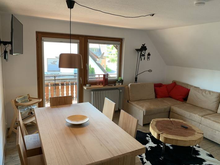 Ferienwohnung für 6 Personen, mit Balkon/Terrasse in Friedenweiler