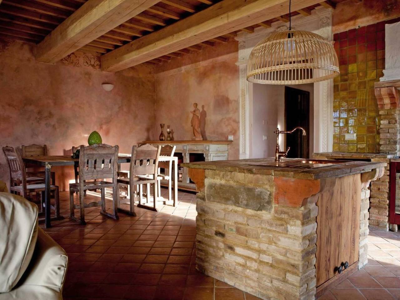 Geheel appartement, Wohnung "Villa I Spazio" mit Pool in Volterra, Provincie Pisa