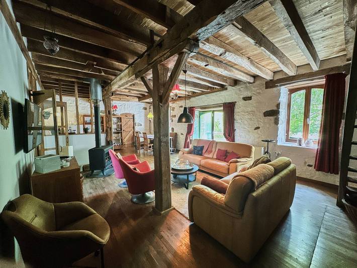 Location de vacances pour 5 personnes, avec vue à Château-Chervix - 2