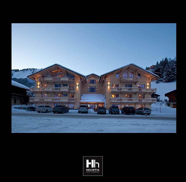 Helvetia hotel - Duplex 4- Bettzimmer (Dusche/Wc) in Morgins, Troistorrents