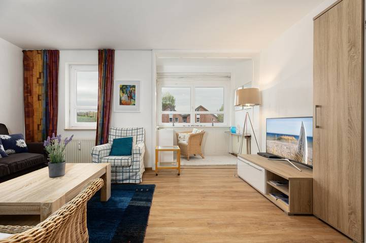 Ferienwohnung für 4 Personen, mit Seeblick, kinderfreundlich am Schönberger Strand