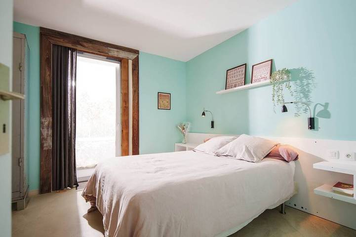 Gîte pour 3 personnes, avec balcon, animaux acceptés à Herrlisheim-près-Colmar