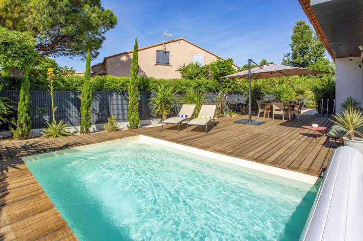 Location de vacances pour 6 personnes, avec jardin dans La Franqui - 2