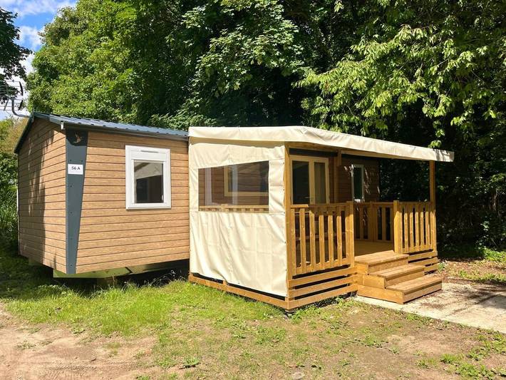 Camping pour 6 personnes, avec Terrasse et Jardin