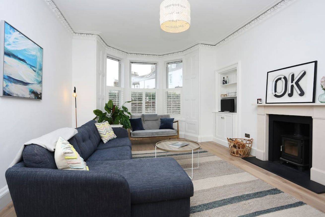 Ganze Wohnung, Luxury House with Patio next to North Berwick Beach in North Berwick, Edinburgh und Lothian