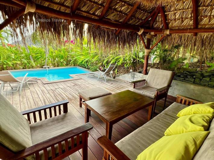 Villa pour 4 personnes, avec piscine ainsi que jardin et vue à Deshaies - 3