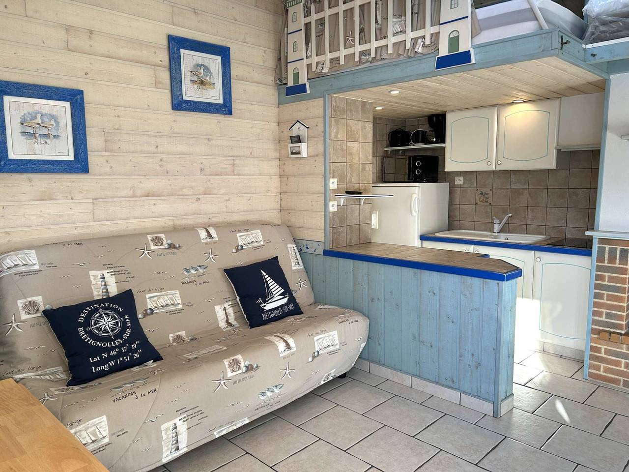 Renovated house for 3 near sea in Bretignolles-sur-Mer in Bretignolles-sur-Mer, Loiredalen