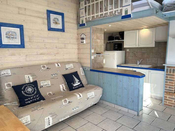 Location de vacances pour 3 personnes, avec piscine, animaux acceptés à Bretignolles-sur-Mer - 2