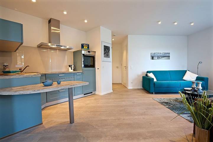 Ferienwohnung für 3 Personen, mit Terrasse und Garten sowie Ausblick