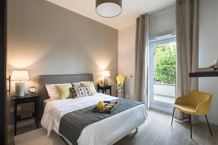 Appart’hôtel pour 2 personnes, avec terrasse, animaux acceptés