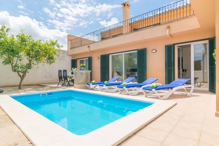 Chalet para 6 personas, con jardín y piscina - 1