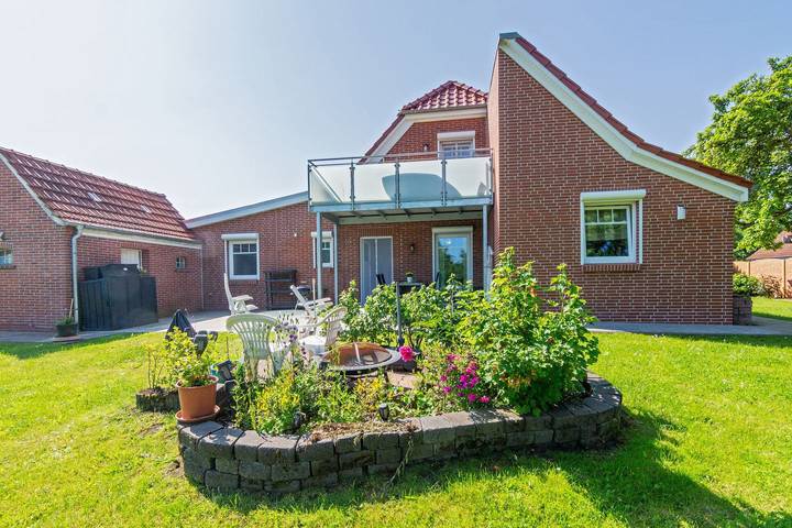 Ferienwohnung für 4 Personen, mit Garten in Dornumergrode