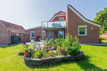 Ferienwohnung für 4 Personen, mit Garten in Dornumergrode